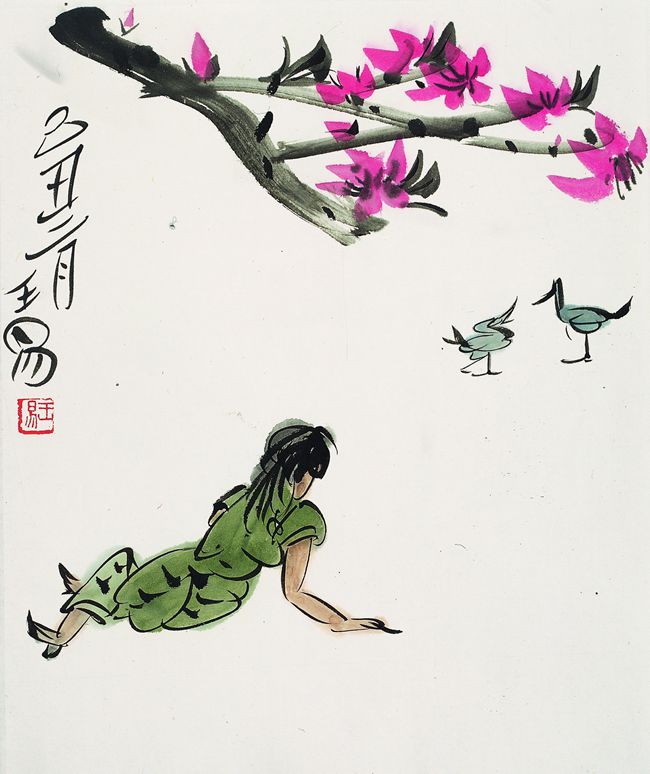 2009 《早春二月》34×27cm