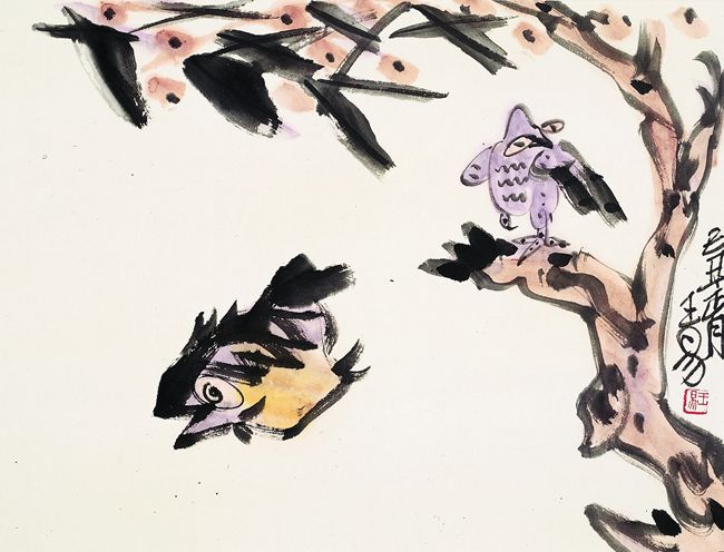 2009  《己丑正月写》34×45.5cm