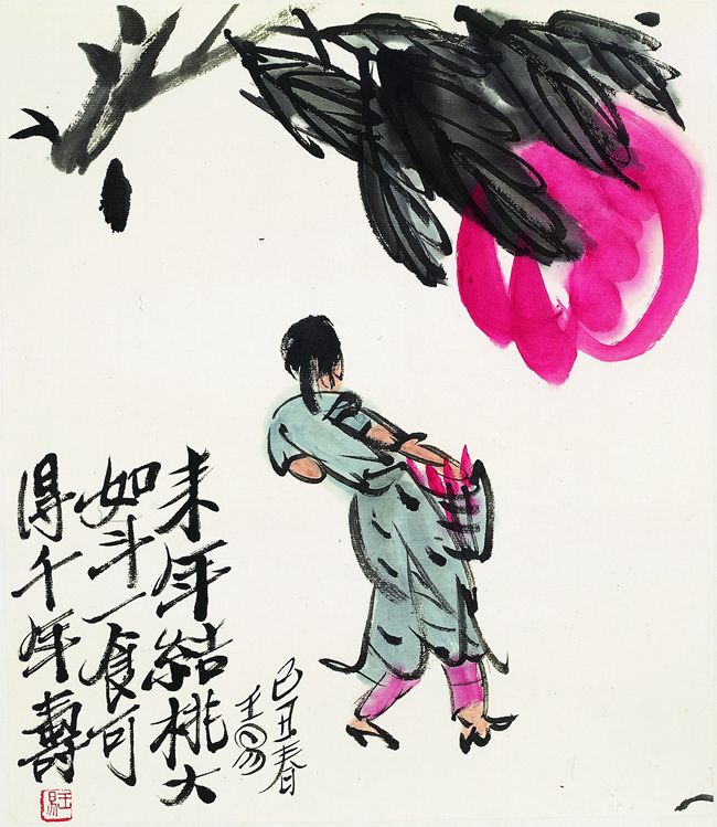 2009 《梦来年》38×33.5cm