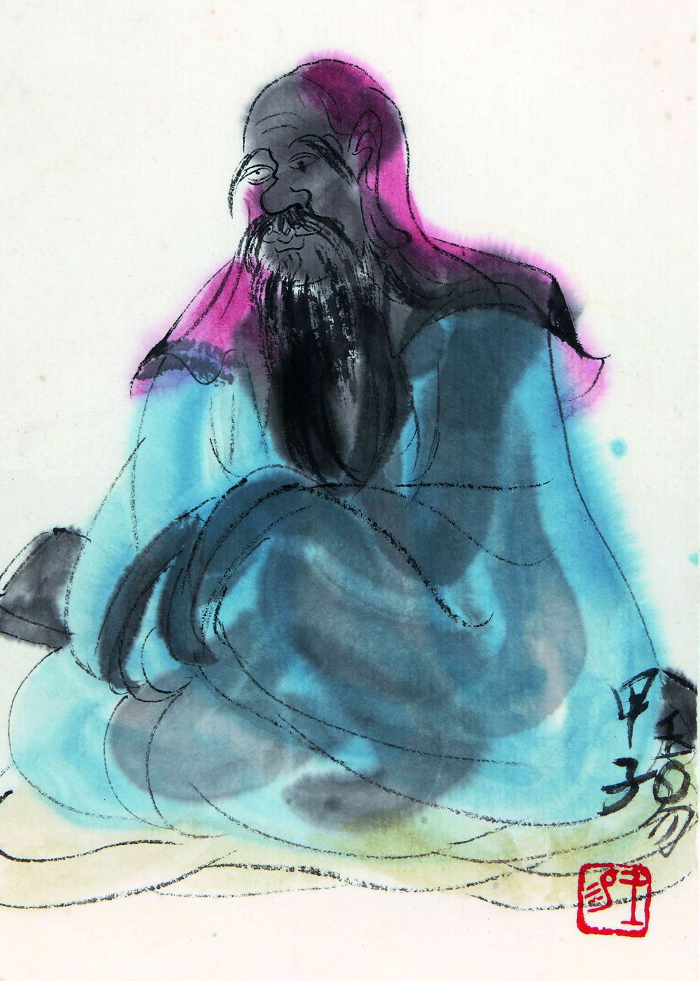 1984 《人物》13cm×19.5cm