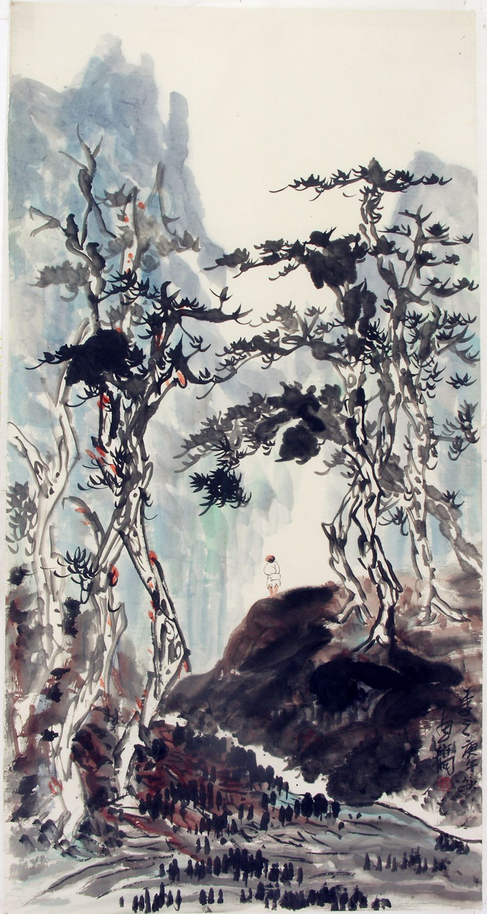 1990 《庚午秋写山水》