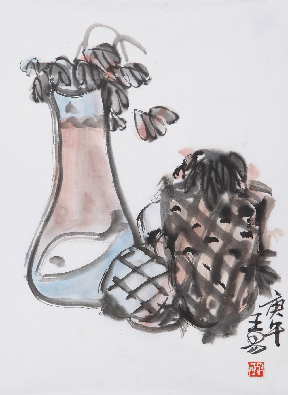 1990 《菠萝鱼瓶》