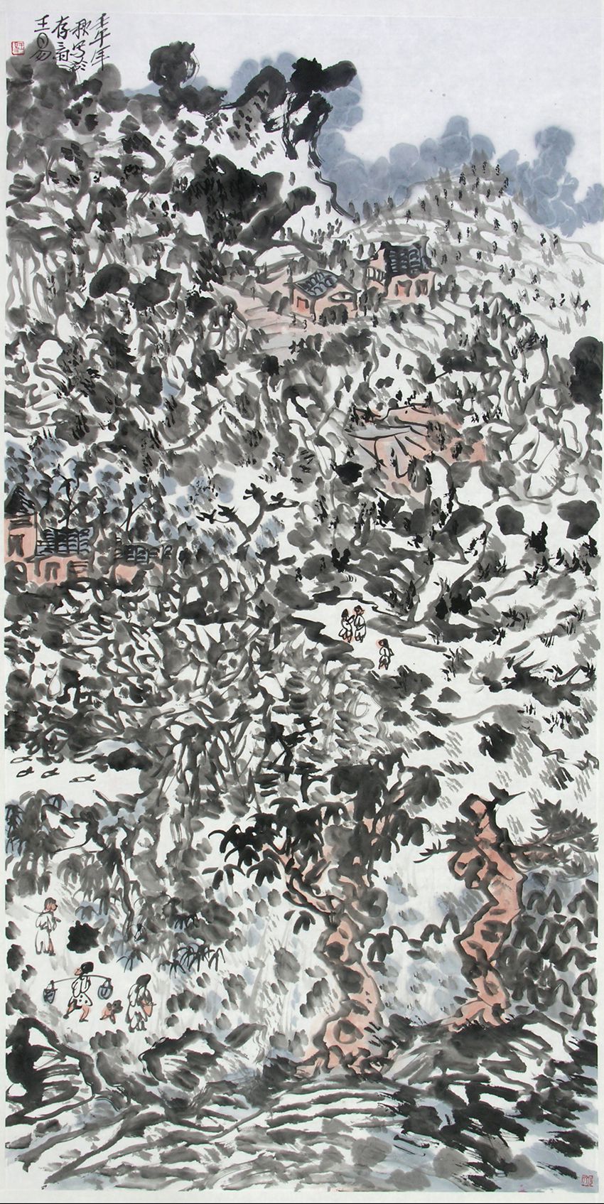 2002 《壬午秋写山水》