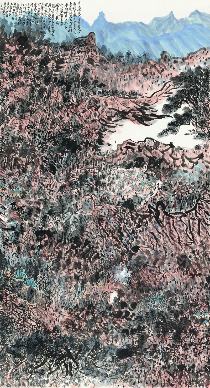 2000 《天地自然之象》 ——中国美术馆藏180X97cm