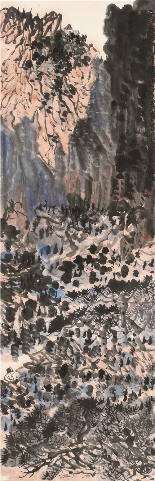 2000 《手伤时写山水》