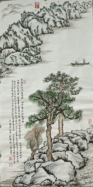 齐白石初次出湘图